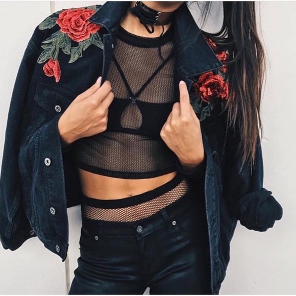 LF Carmar Embroidered Jean Jacket - Picture 2 of 10